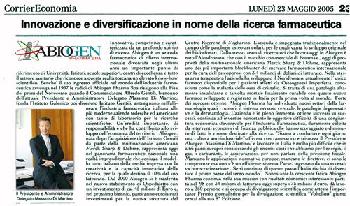 Lun. 23 Maggio 2005